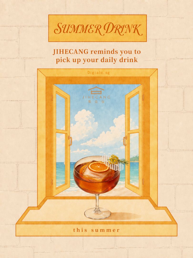 Tropical afternoons hit different when you mix up a cozy little tipple at home ✨