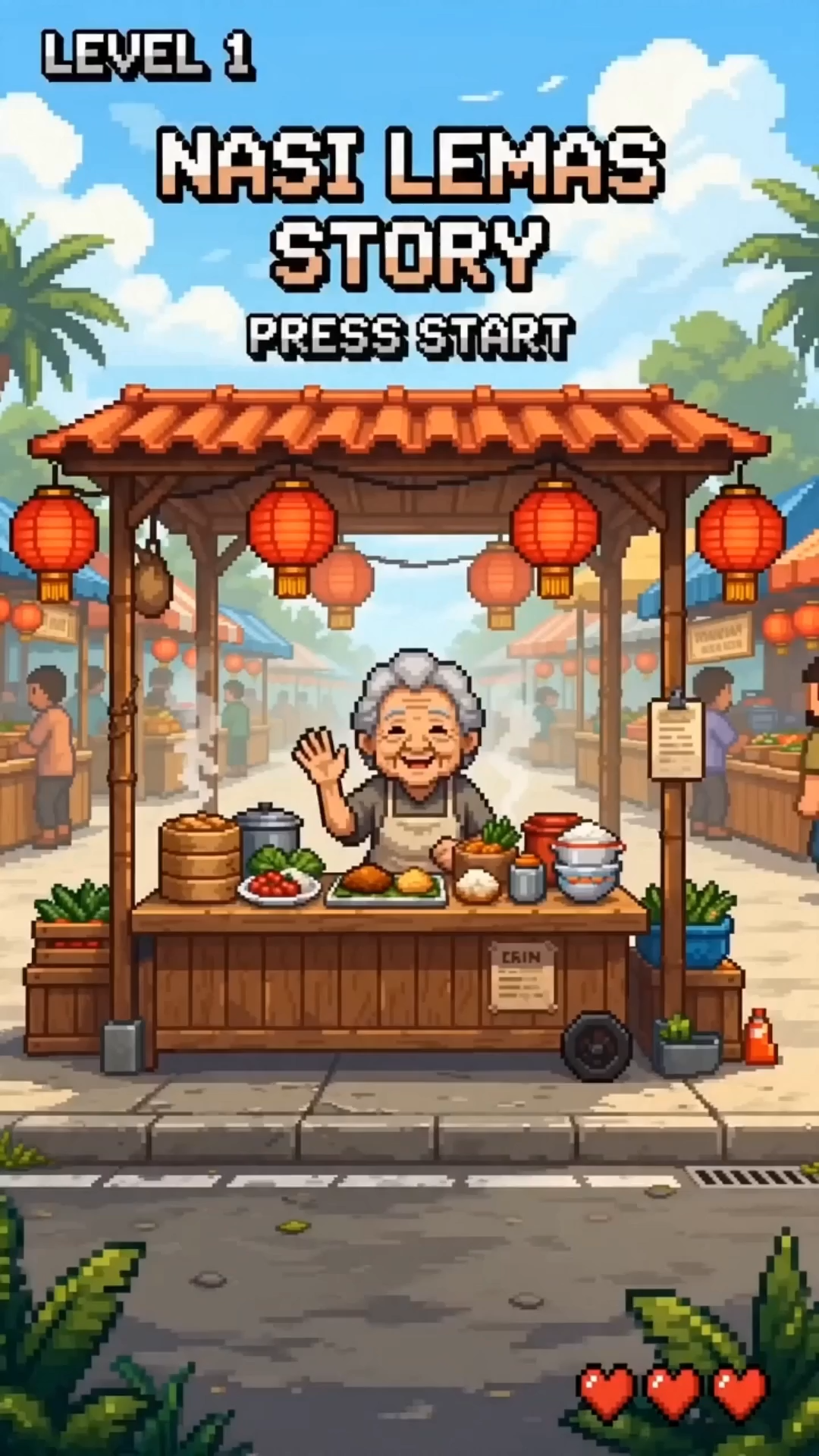 Street food stall simulator.