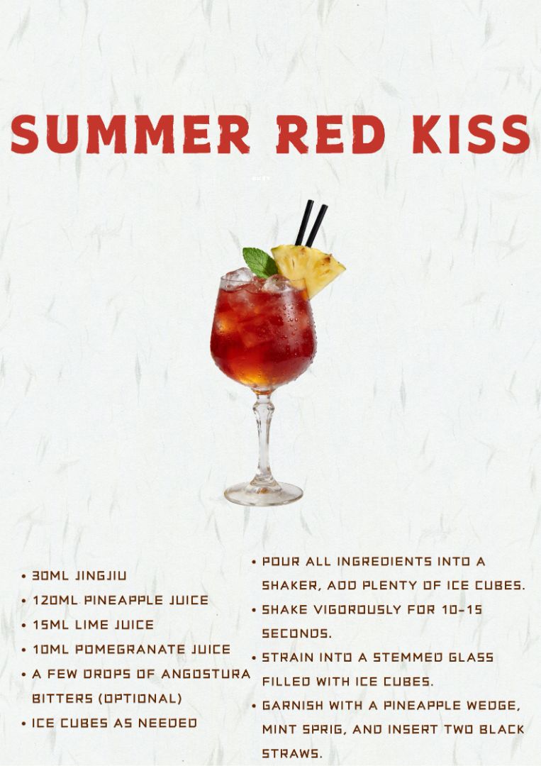 “One bottle of Jingjiu, four absolutely gorgeous cocktails! - 5