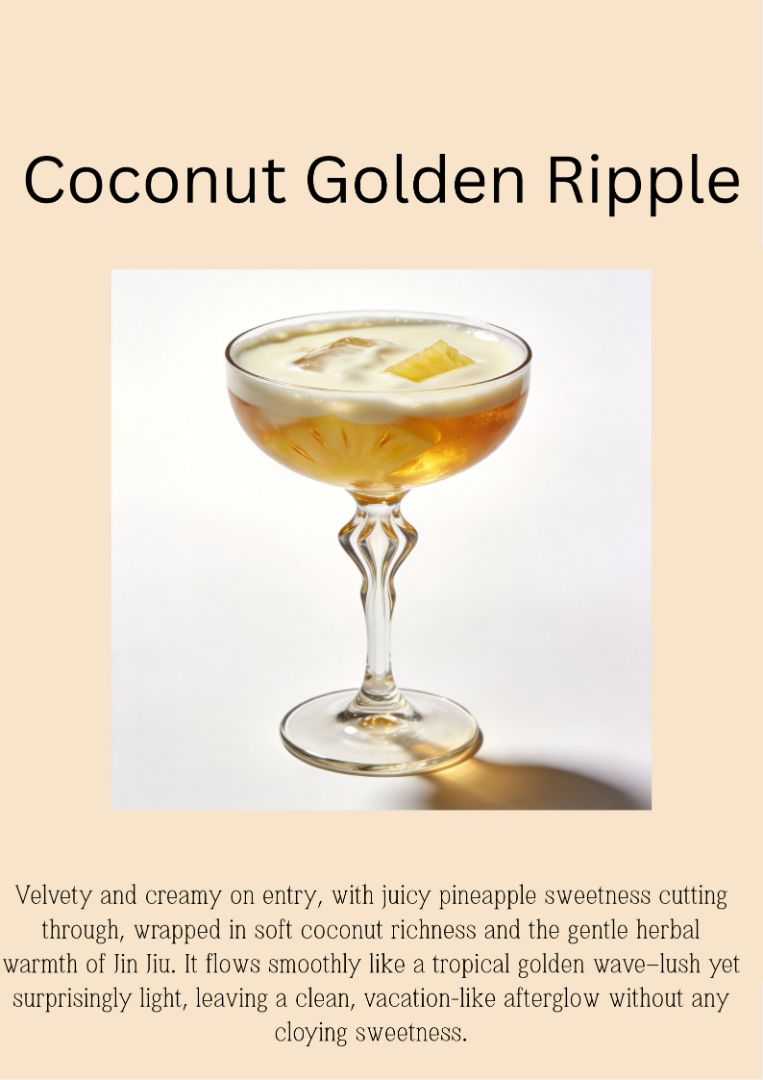 Jin Jiu New-Style Cocktails 2.0 - 3