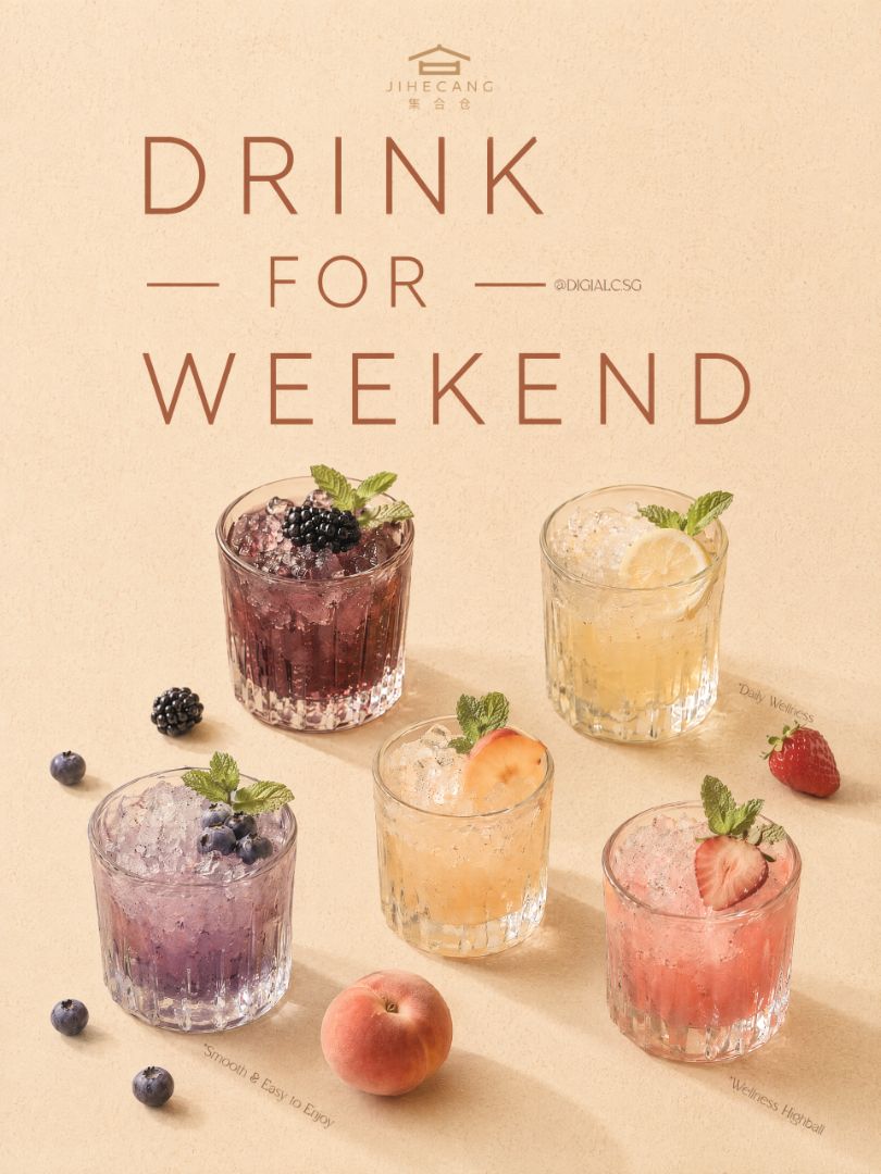 Weekend plans don't always need to be complicated. Sometimes, all it takes is a colorful drink, a few fresh ingredients, and a little time to slow down. 🍓🍑