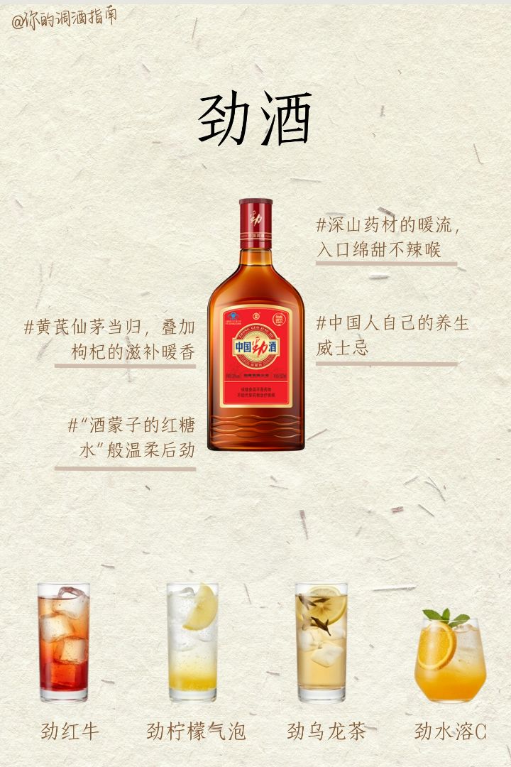 Traditional herbal Jinjiu meets young people's imagination.