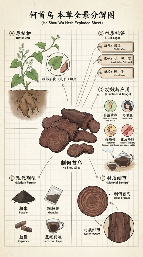 中式养发“三剑客” | 告别发际线后退 - 2