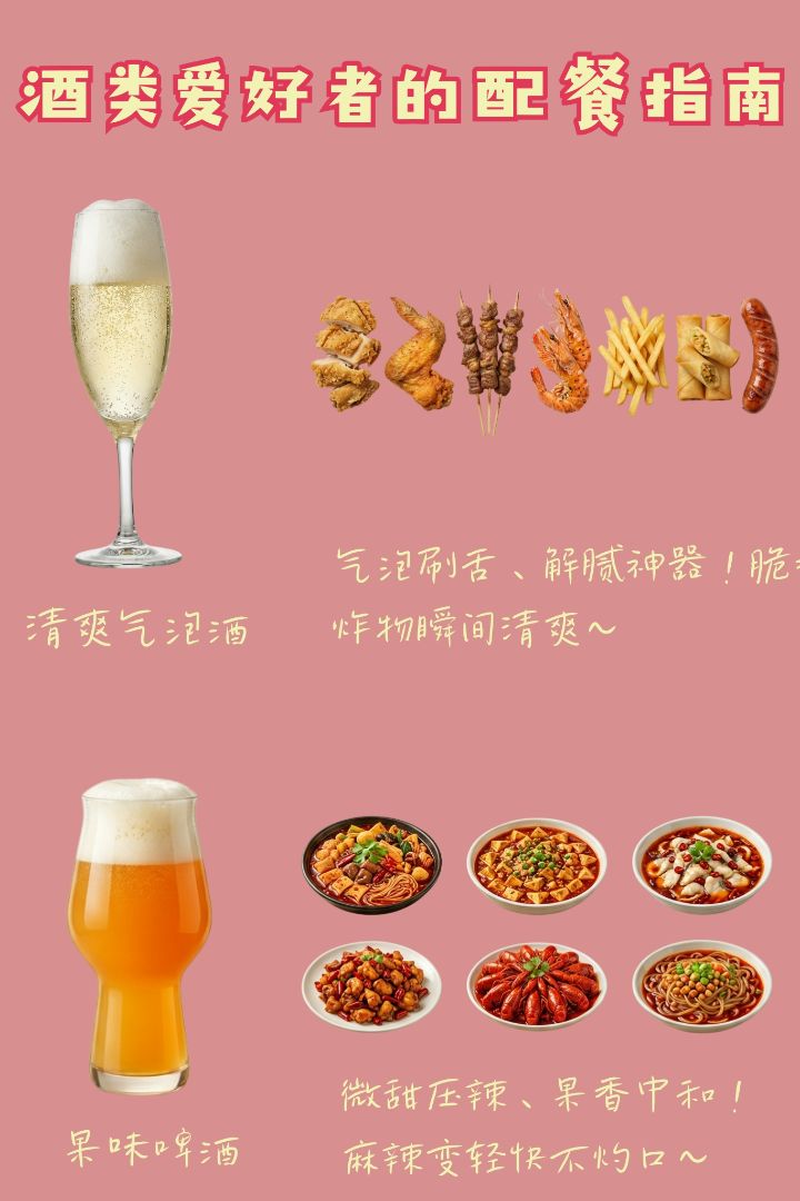 From refreshing white pairings with seafood pickled cabbage, to rich red paired with bold braised flavors, and then to Jinjiu Wellness Party's warming snacks... - 2
