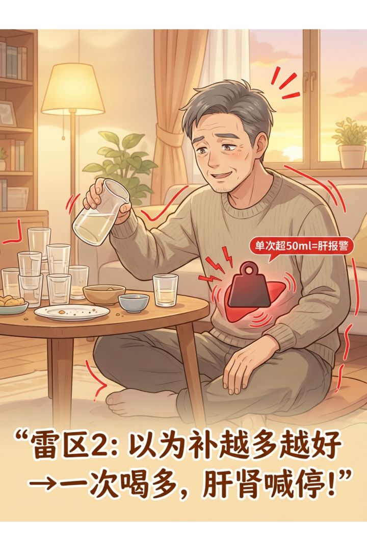 Middle-aged brothers, Jing Jiu is a low-alcohol herbal liquor made with traditional Chinese medicine ingredients. In moderation, it really warms the body, fights fatigue, and ge... - 3