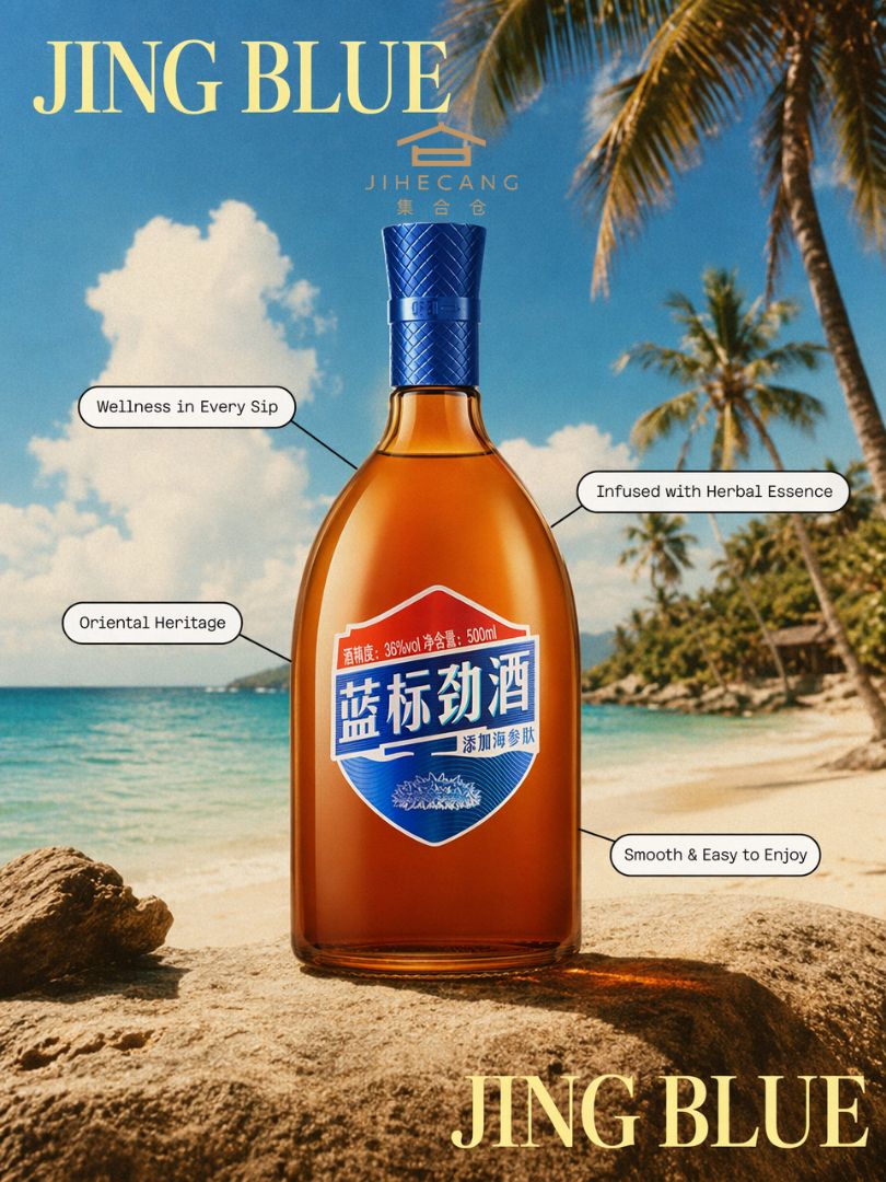 Nothing hits better than a chilled bottle of JING BLUE under palm trees by the ocean this summer! Imagine soft sea breeze, crystal turquoise water, warm sunshine, and a glass of...