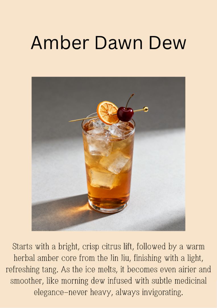 Jin Jiu New-Style Cocktails 2.0