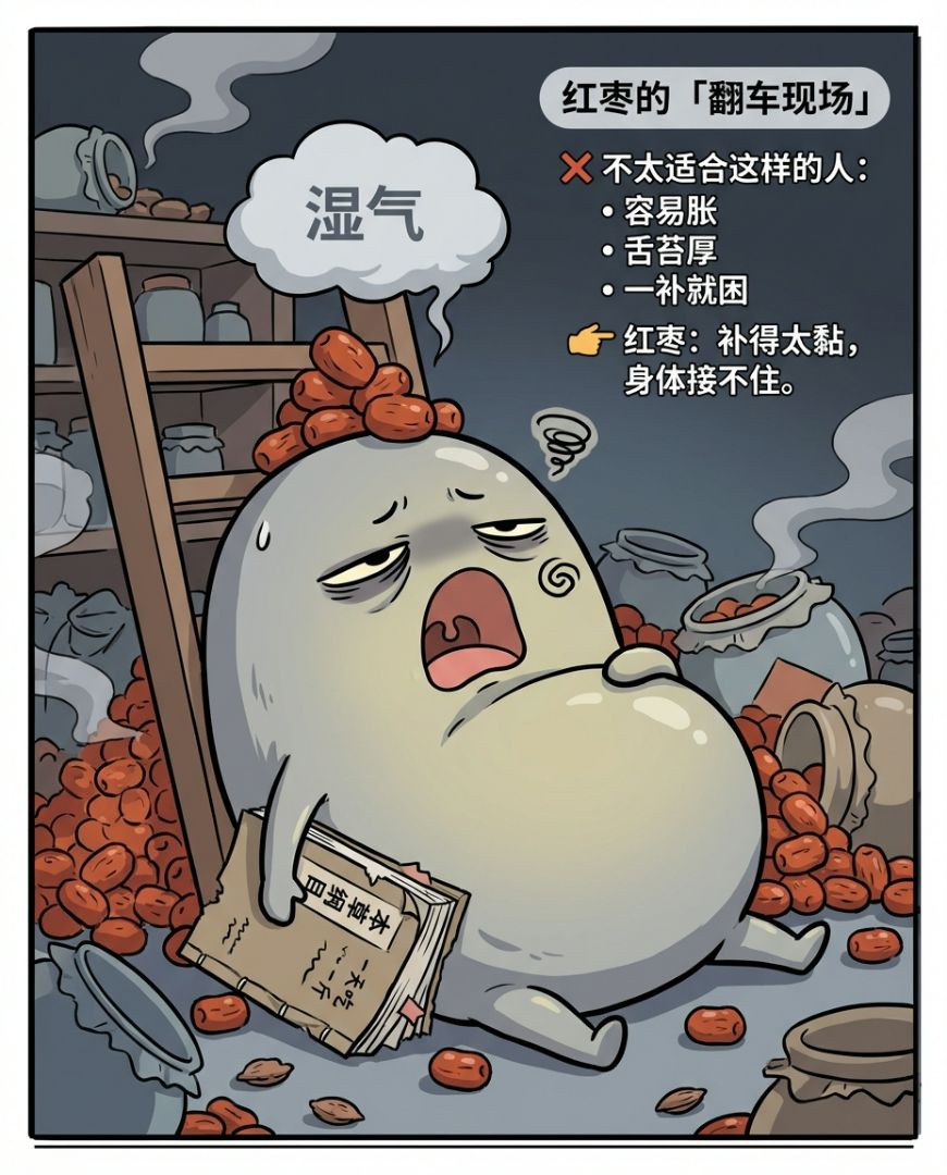 [Comic Science Popularization] Why do eating red dates every day make you feel more tired? 🍯💥 - 3