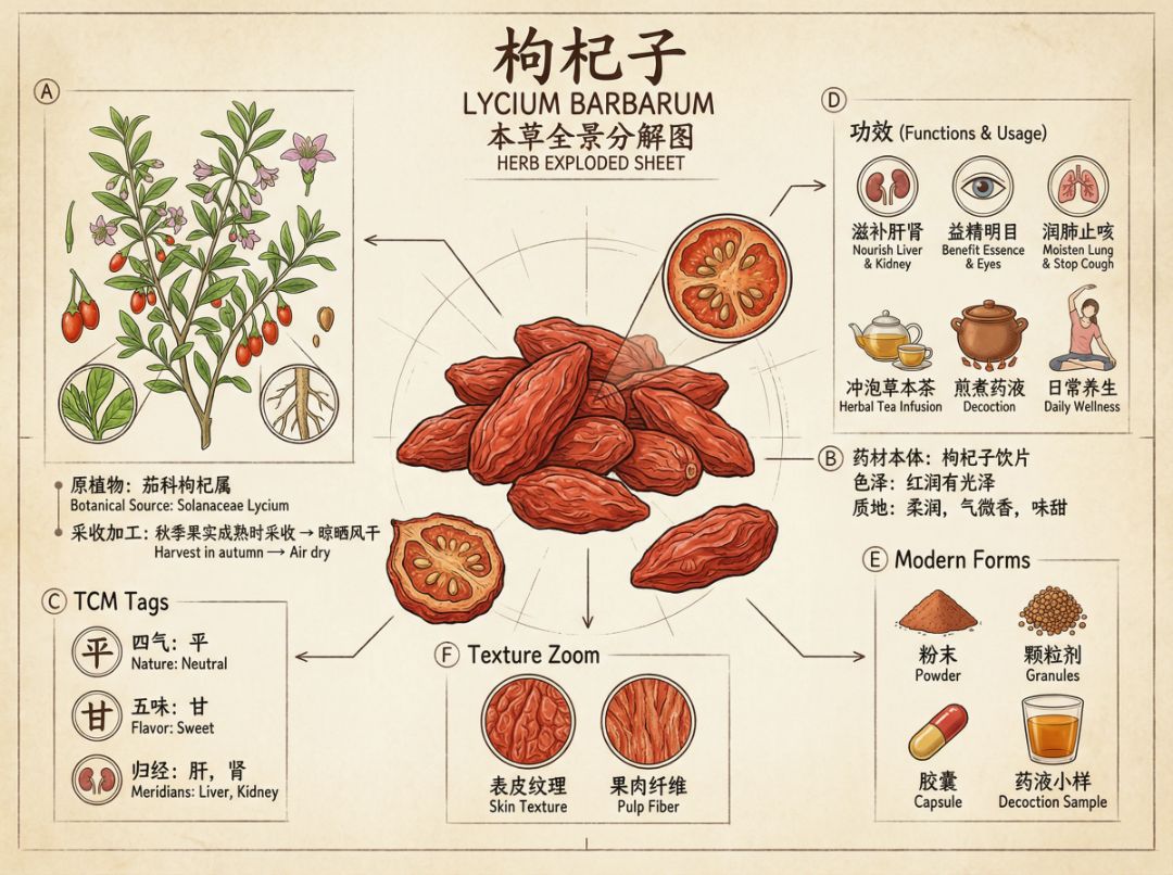 Hand-drawn herbal remedies | Prescriptions for improving vision for professionals - 2