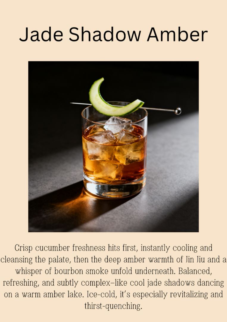 Jin Jiu New-Style Cocktails 2.0 - 2