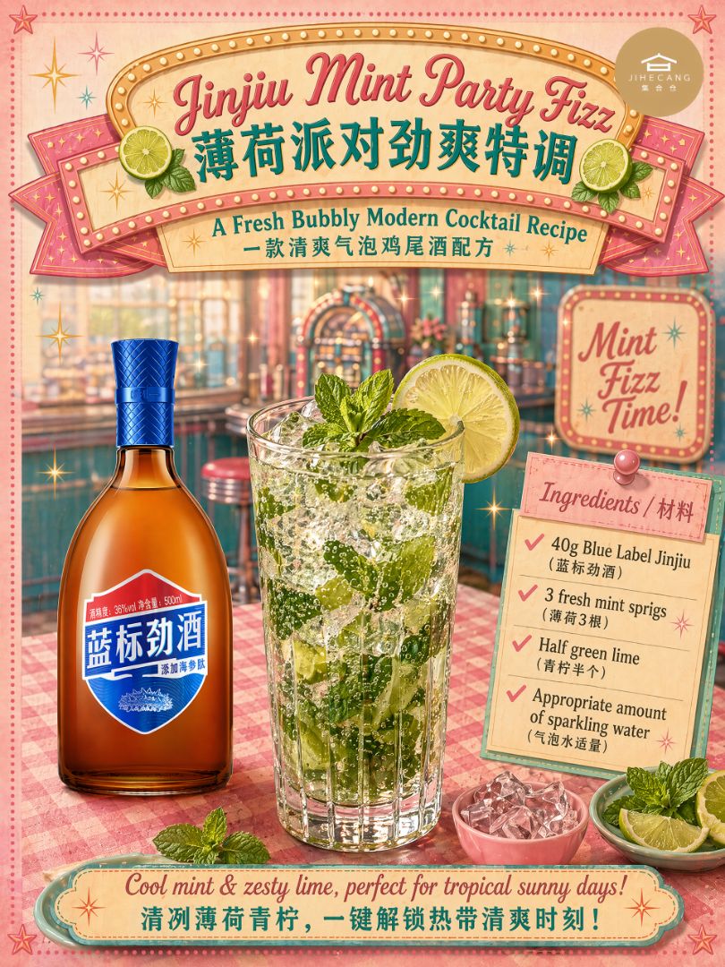 Hot sunny tropical days call for this bubbly homemade cocktail! Imagine lounging on patio with breeze brushing your skin, ice clinking in tall glass, fresh mint & zesty lime bur...